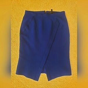 BCBGMAXAZRIA Skirt Royal Blue Size 4